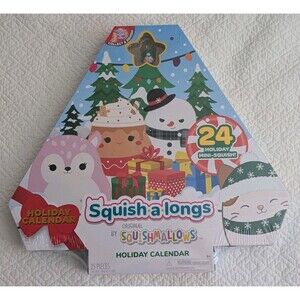 Squishmallows Squish-a-longs Original Holiday Advent Calendar BRAND NEW 2025
